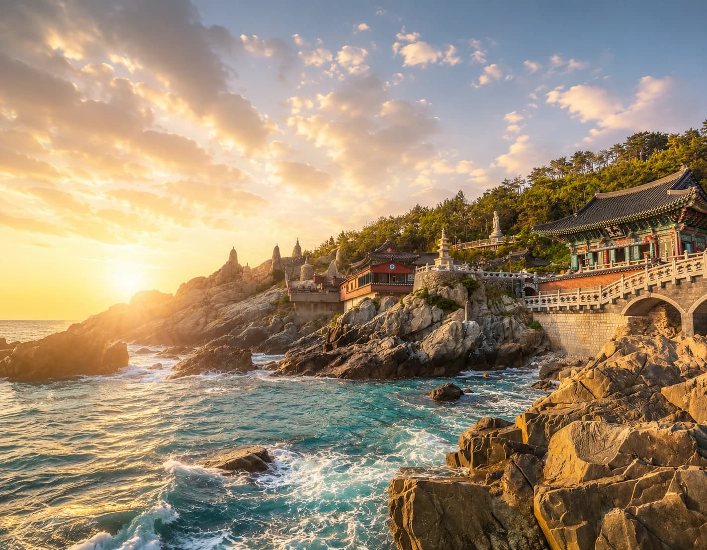 Busan Small-Group: Sea Temple, Sky Capsule & Culture Villages