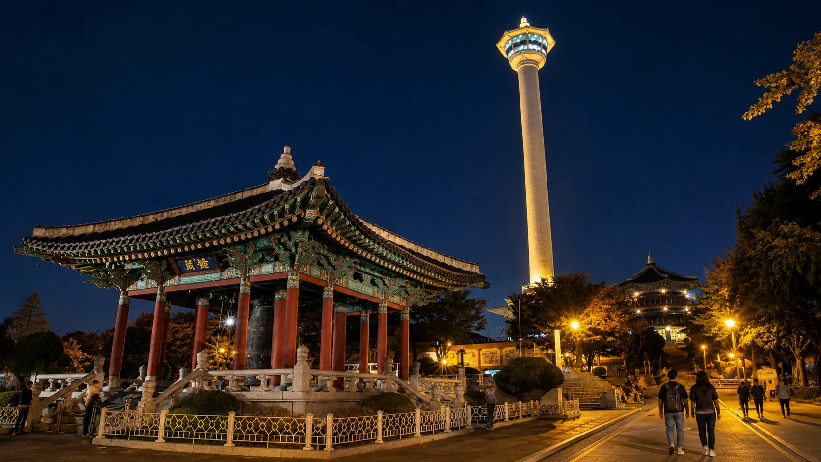 Yongdusan Park & Busan Tower