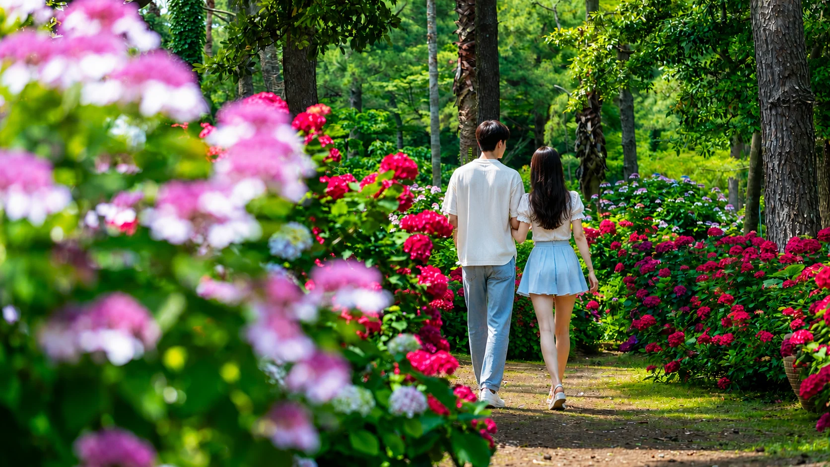 Hallim Park (Hydrangea Festival)