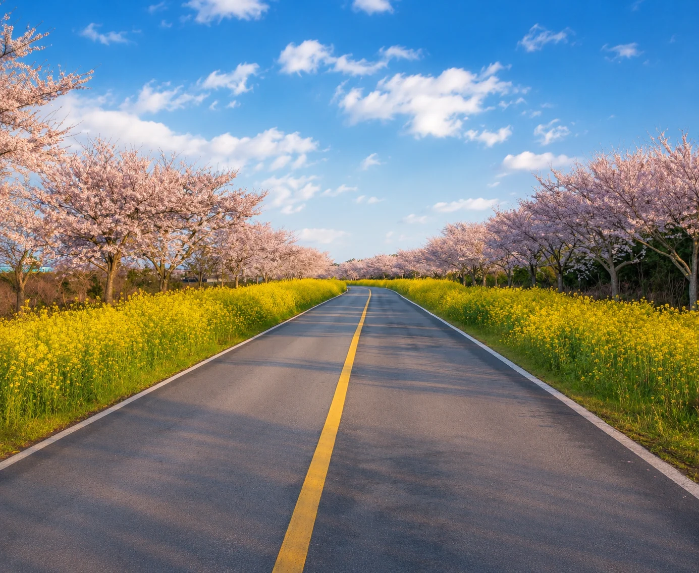 Noksan-ro (Gasi-ri 10 km Cherry + Canola Road)