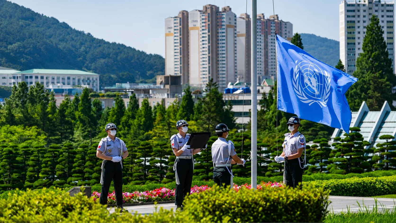 UN Memorial Cemetery in Korea