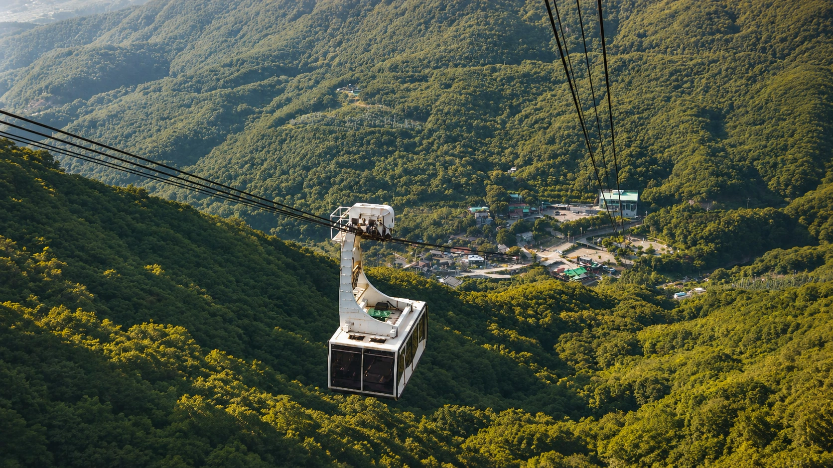 Yeongnam Alps Ice Valley Cable Car (Miryang)